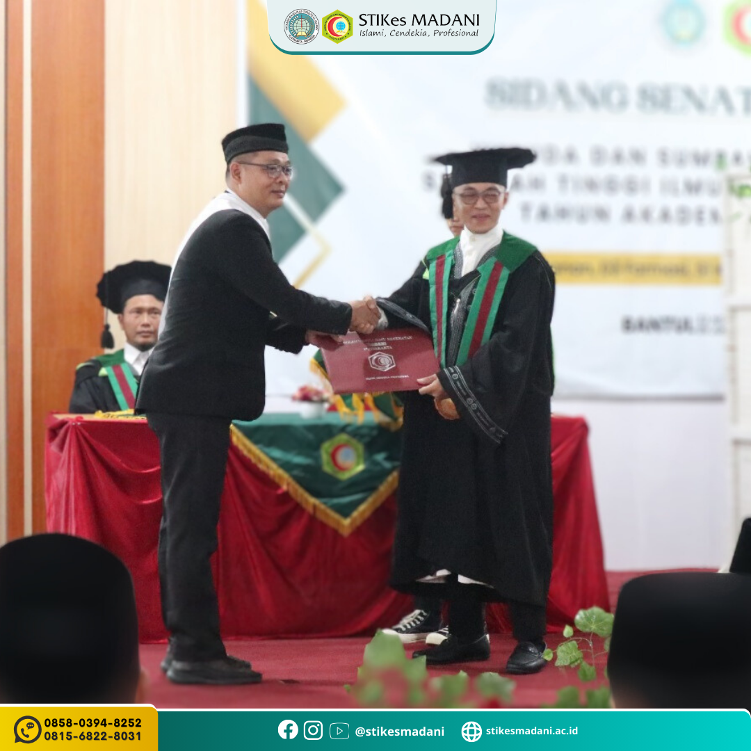 STIKes Madani Gelar Sidang Senat Terbuka dan Wisuda Tahun Akademik 2022/2023